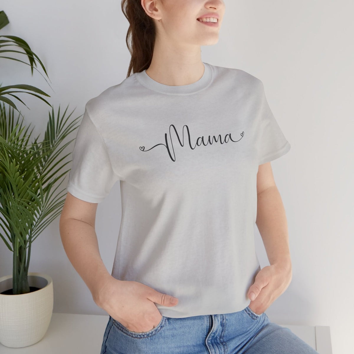 Mama Short Sleeve Tee For Mothers - Eventwisecreations