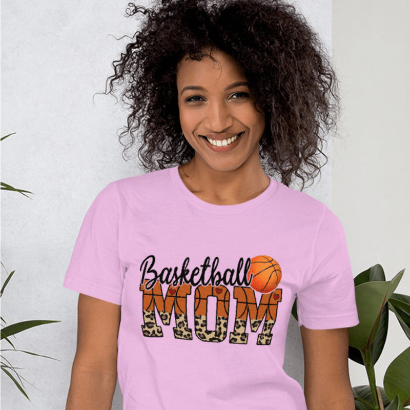 Basket Ball Mom T-shirt - Eventwisecreations