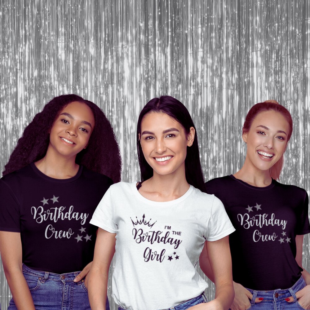 Birthday Girl birthday crew T-shirts - Eventwisecreations