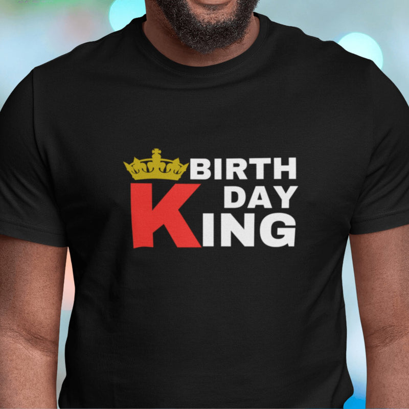 Birthday King T-shirt For Men's Birthday - Eventwisecreations
