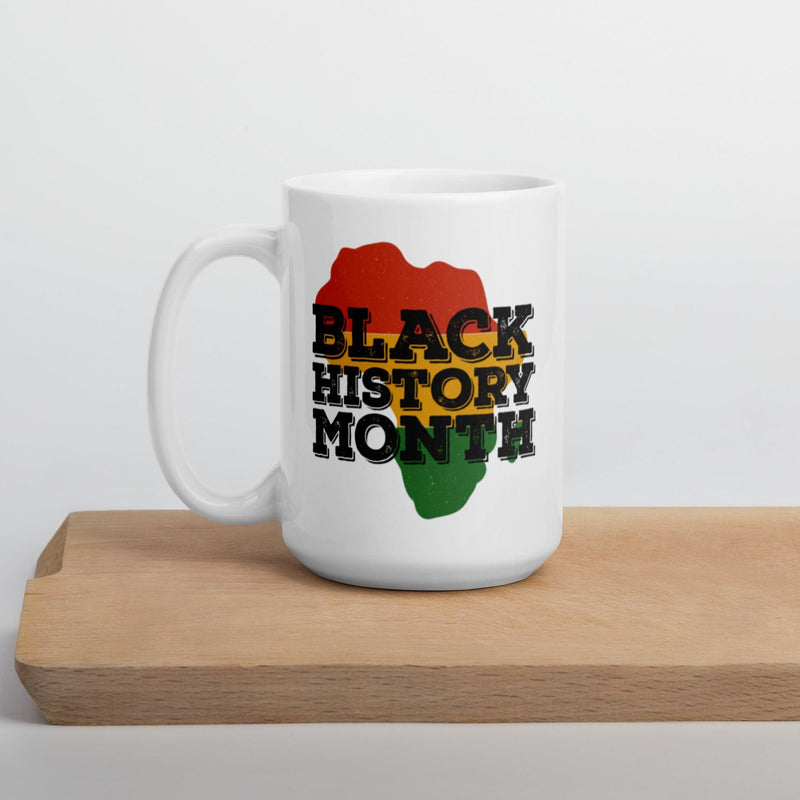 Black History Month glossy mug - Eventwisecreations