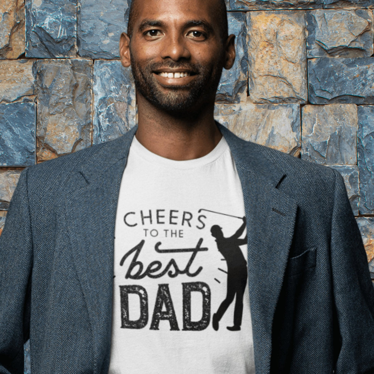 Cheers To The Best Dad, Fathers day Golf Dad gift - Eventwisecreations