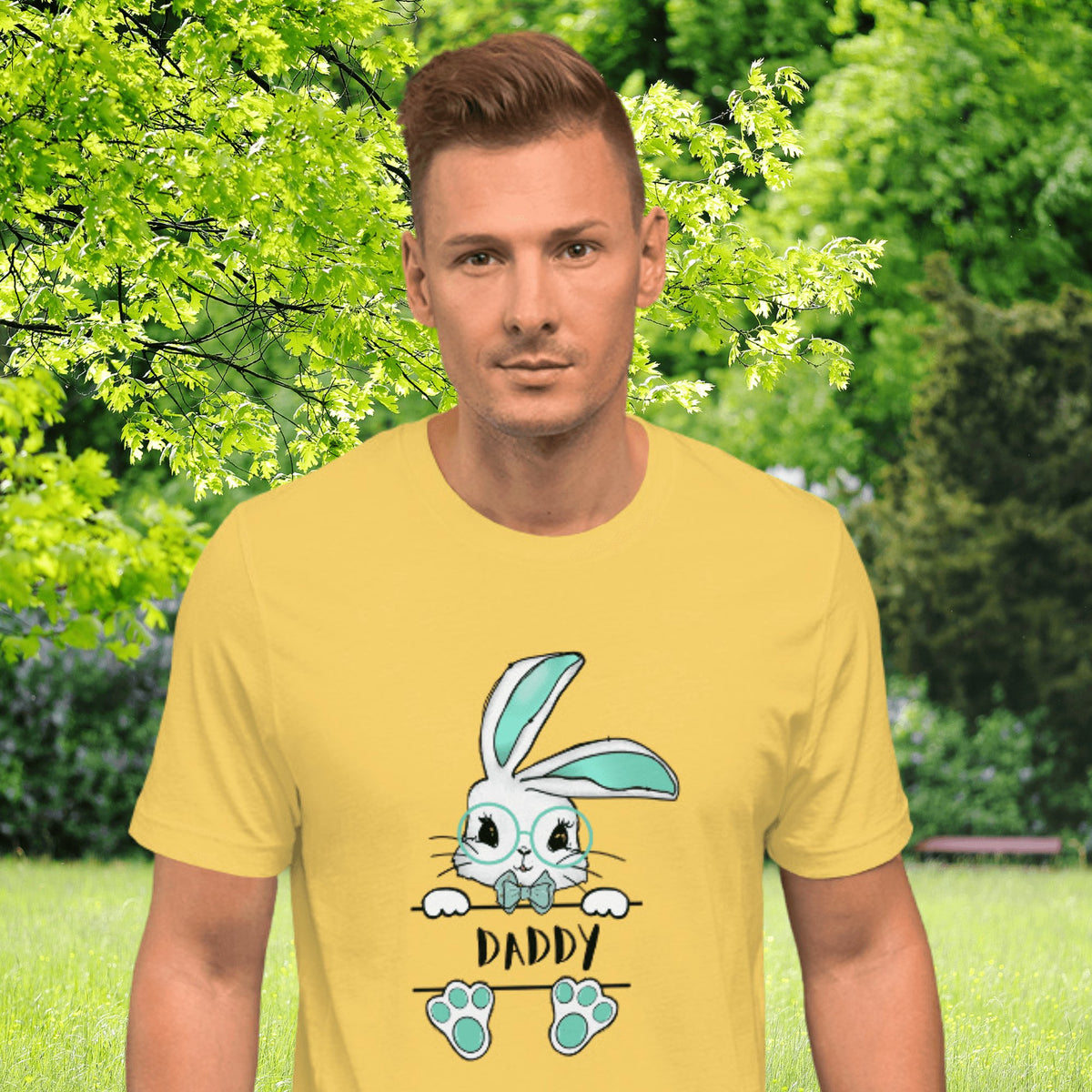 Daddy Easter Bunny Unisex T-shirt - Eventwisecreations