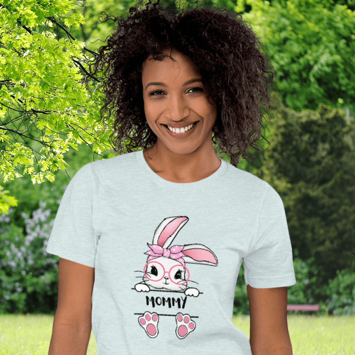 Easter Bunny Mommy Unisex T-shirt - Eventwisecreations
