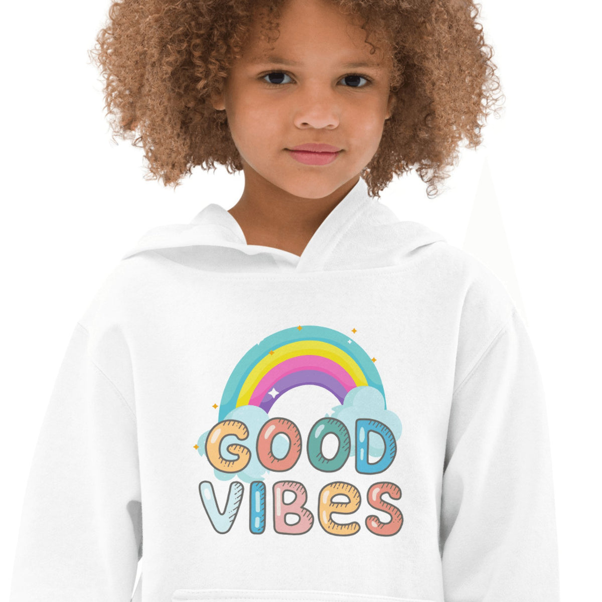 Good Vibes Kids/Youth fleece hoodie - Eventwisecreations