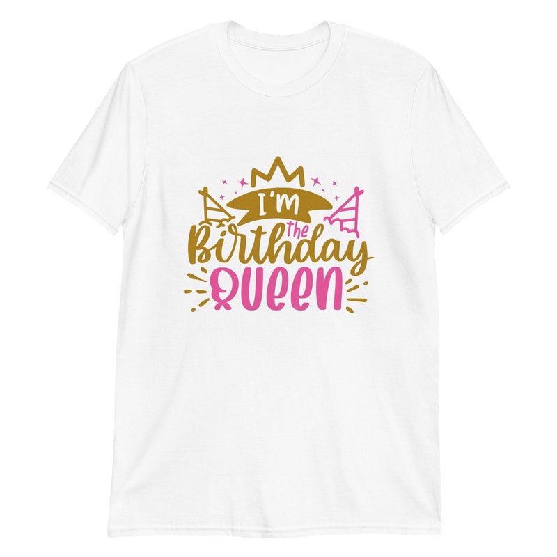 I am Birthday Queen T-Shirt For Her Birthday Party - Eventwisecreations