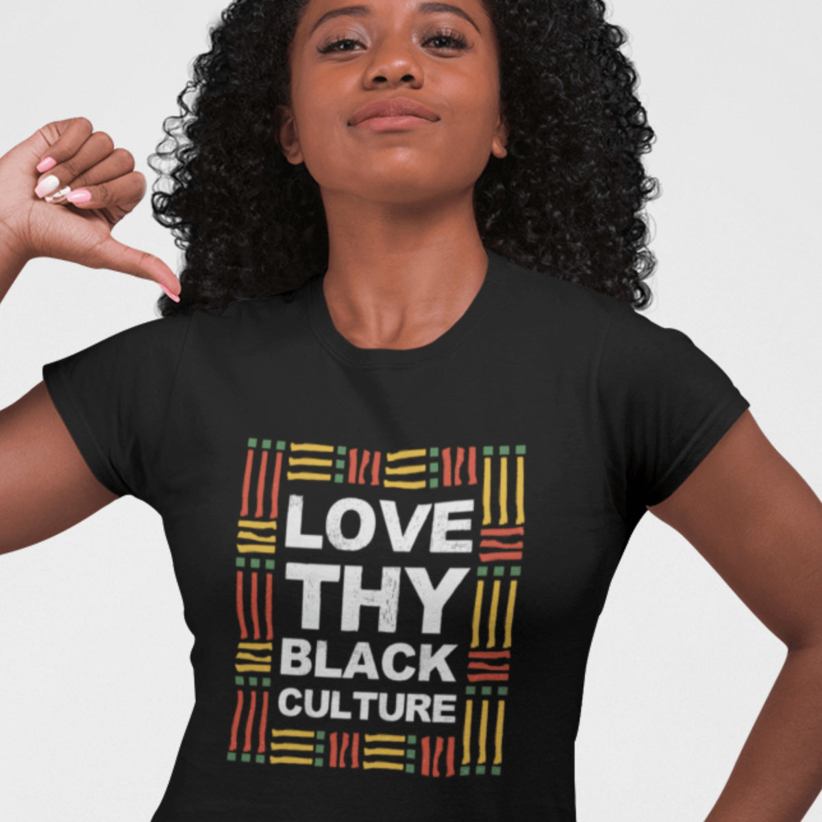 Love Thy Black Culture Black History Month Unisex T-Shirt - Eventwisecreations