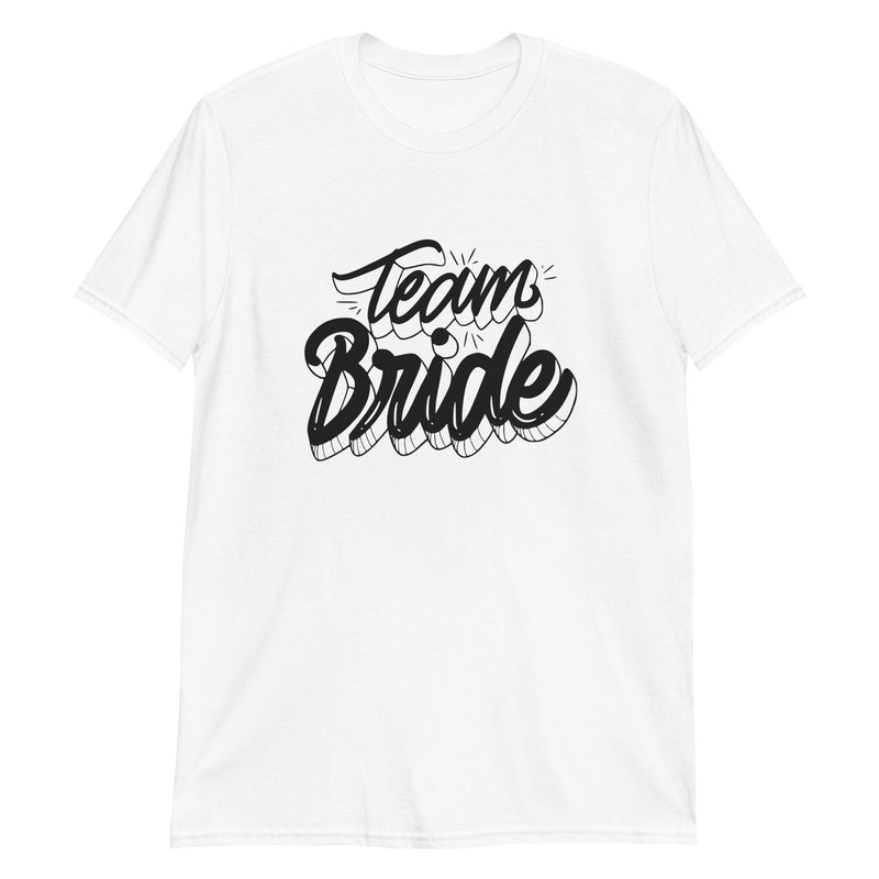 Team Bride Unisex T-Shirt For Bridal Party, Bridal Shower - Eventwisecreations