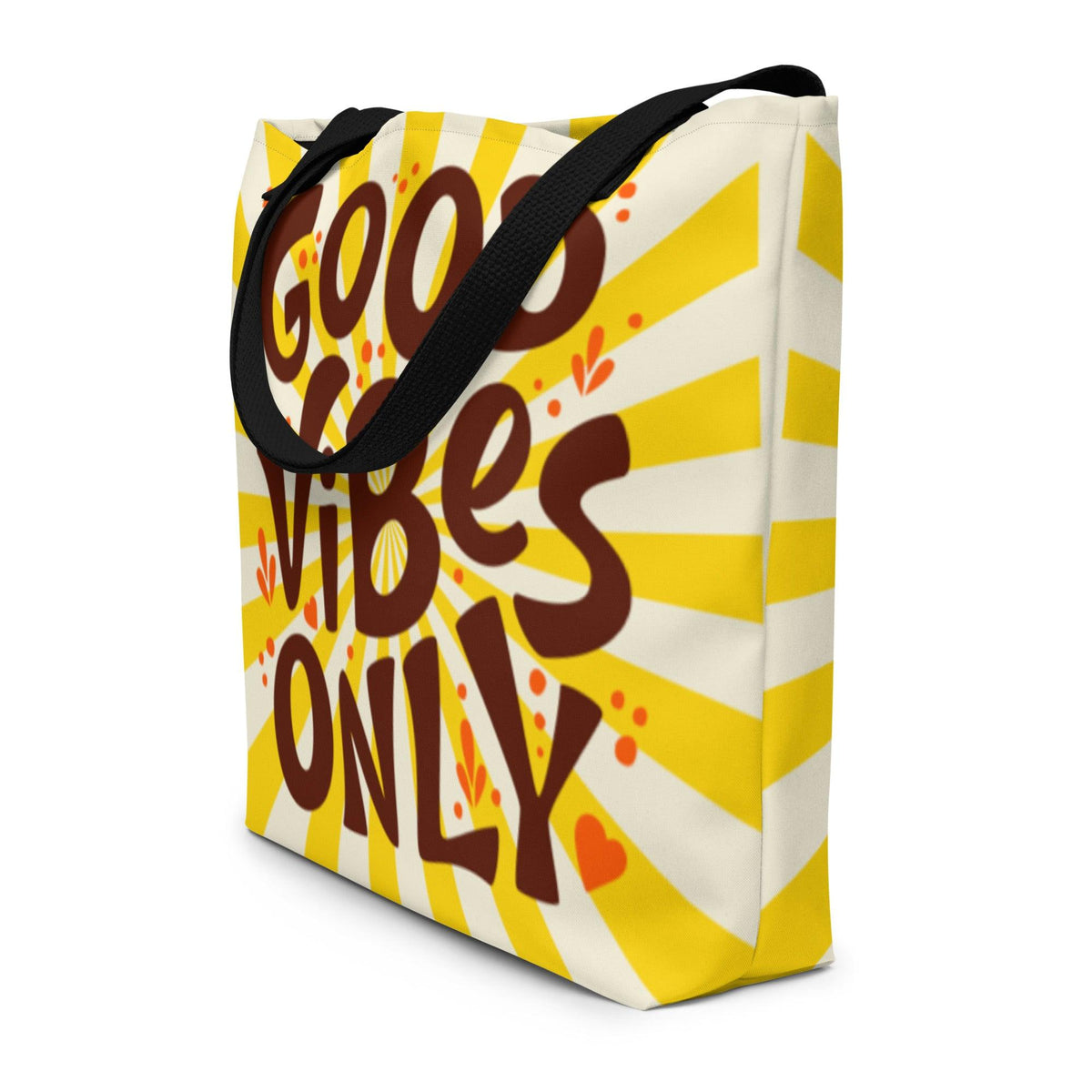 Tote Bag 16x20 All Over Print Good Vibes Only - Eventwisecreations